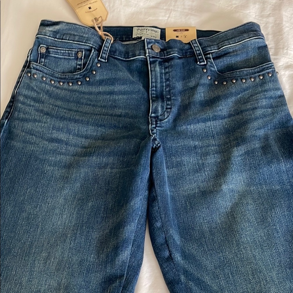 Lucky Brand Blue Flare & Wide Leg Jeans Yellowstone